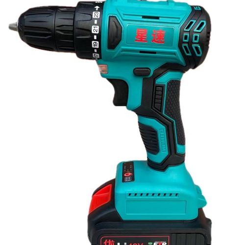 星速无刷电钻2V/88V大功率32扭力打孔拧螺丝多功能起子vf电池