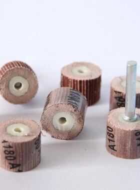 活柄叶轮mm活柄百砂6AJV布轮百叶0砂纸轮百叶轮抛光直径20-5MM电