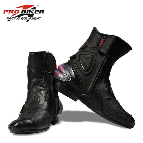 PRO-BIKER SPEED Ankle Joint Protection Motorcycle Boots Moto