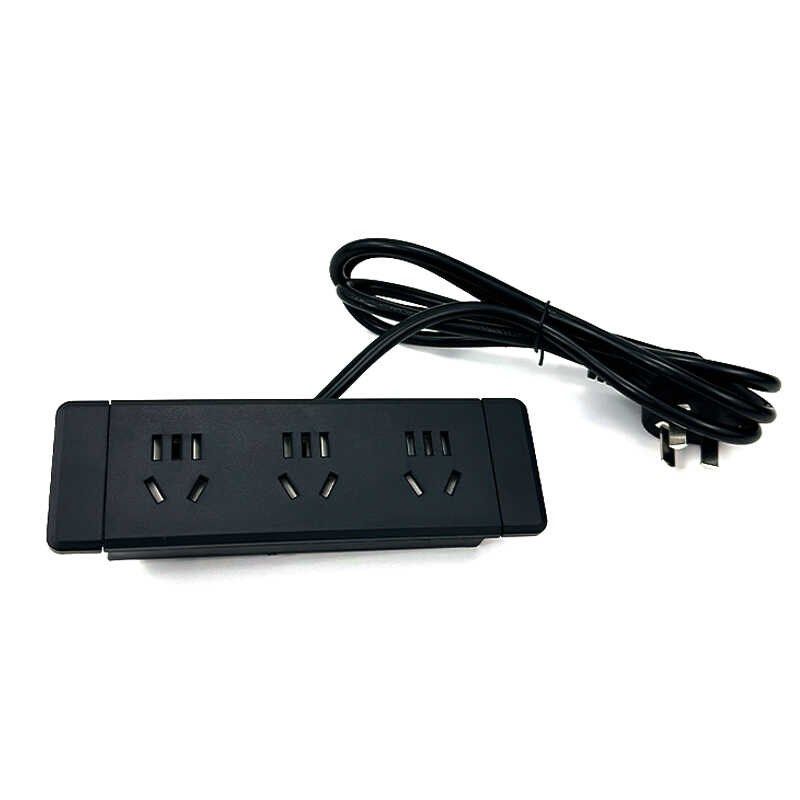 桌面嵌入式插座台面开孔内嵌办公桌多位五孔隐藏USB柜子床头排插,电子/电工,嵌入式桌面插座,淘宝优惠券,粉丝福利购,淘宝优惠卷