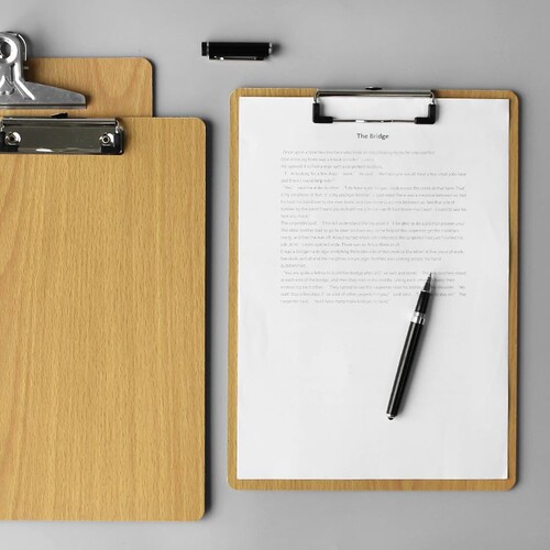 a4folder clipboard writing plate clamp pad student sketchpad