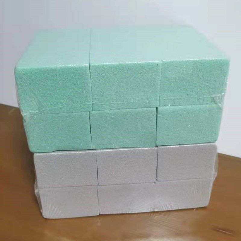 Dried Flowers Green Foam Bricks Dried Flower Mud Flower Arra图片