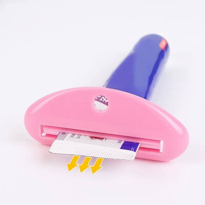 5PCS Toothpaste Squeezer No Waste Plastic Toothpaste Dispens