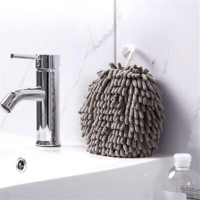 3 Pcs Chenille Hand Towel Highly Water Absorbent Superfine