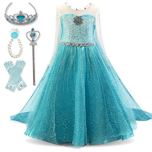 Kids Dresses For Girls Dress Cosplay Princess Costumes Kids