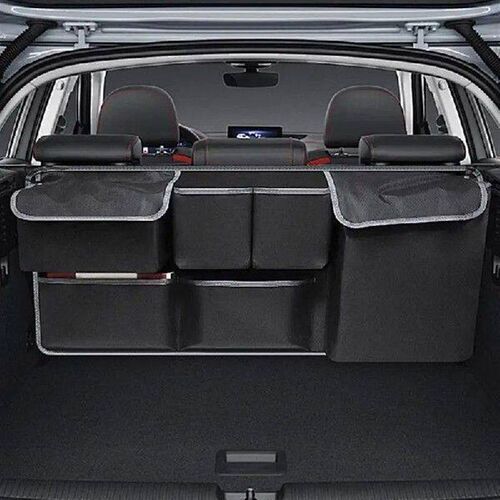 Car trunk storage bag Folding car back seat hanging bag