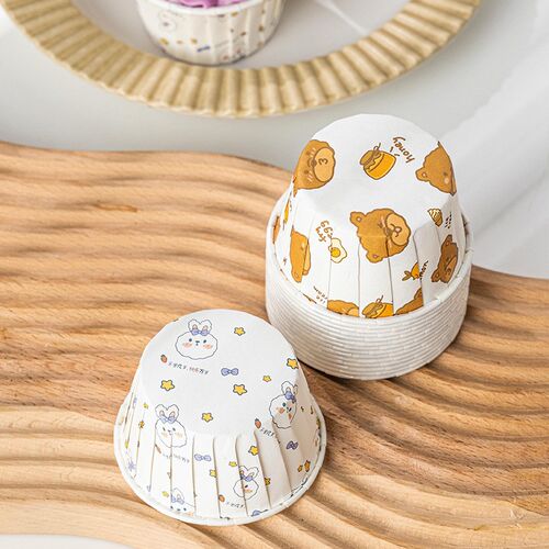 50pcs Cupcake Paper Cup Liner Baking mold Tray 纸杯蛋糕杯子