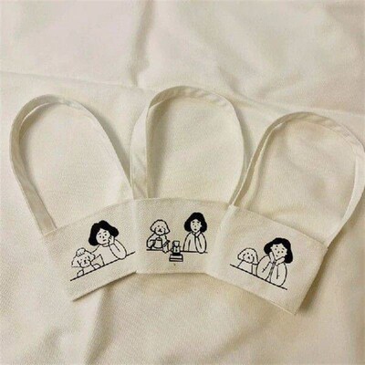 Portable Water Bottle Holder Carry Bag Coffee Cup Storage