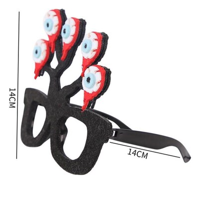 万圣Halloween decoration party horror prop spectacle frames