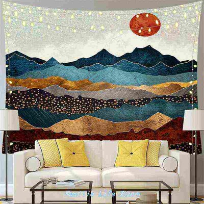The background setting wall vestee tapestry home decoration