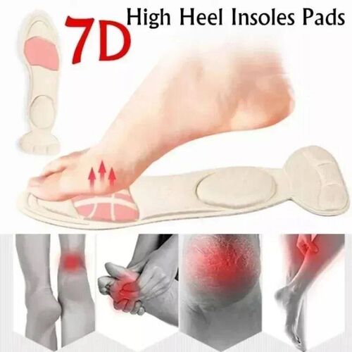 Memory Foam Insoles Women High-heel Shoes Insoles Anti-slip