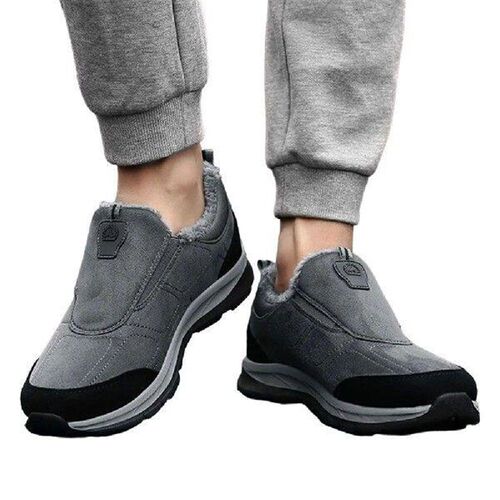Women Mens Slippers Hook and Loop Walking Shoes Wide Toe