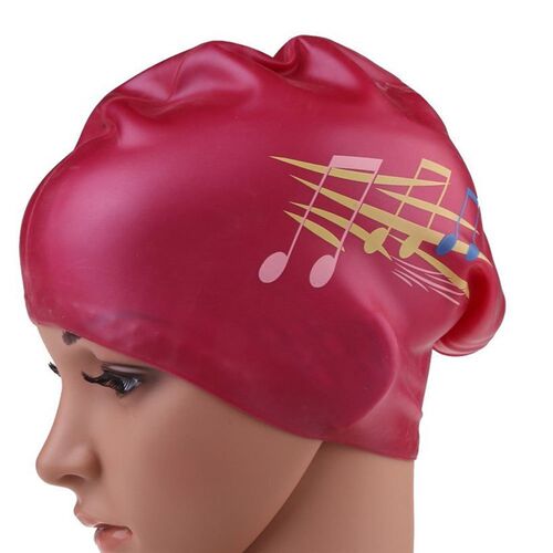 Long hair Swimming Cap for Women Extra Large Rubber Silicone