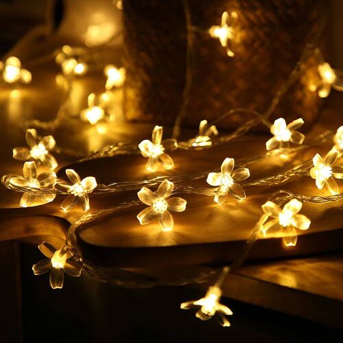 Snowflake LED Light Christmas Decorations For Home Hanging G