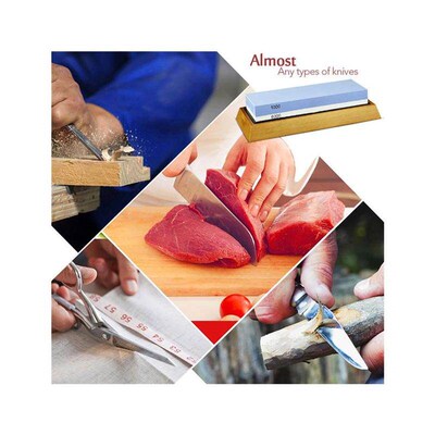 Knife Sharpener Whetstone Sharpening Stones Grinding Stone W