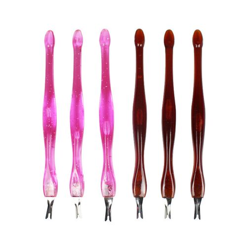 Nail art tool exfoliating dead skin fork knife dead skin pus
