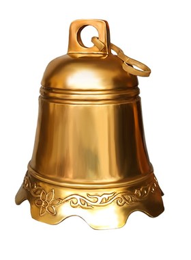 铜钟大号光面黄铜铃铛挂件寺院撞钟悬挂凉亭挂饰六字真言装饰
