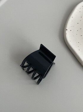 Net red black small metal grabbing clip hair clip headdress