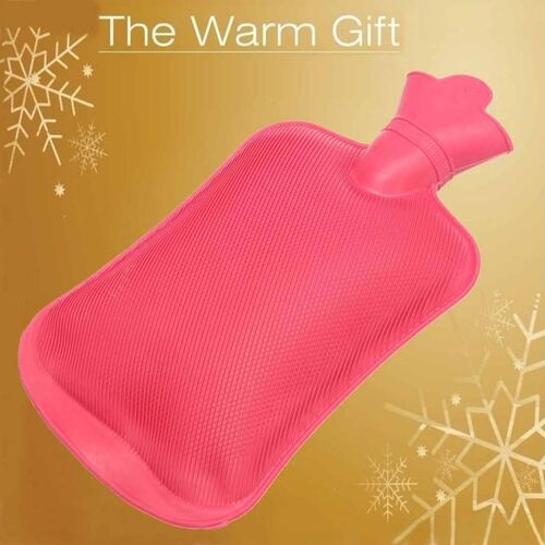 Rubber Hot Water Bottle Bag Heating Bottle Hand Warmers Bott