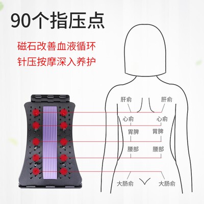 Magic Back Stretcher Lumbar Massage Support Spine Stretching