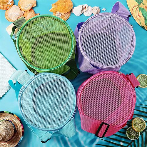 Storage bag, beach, three-dimensional, circular, sand diggin