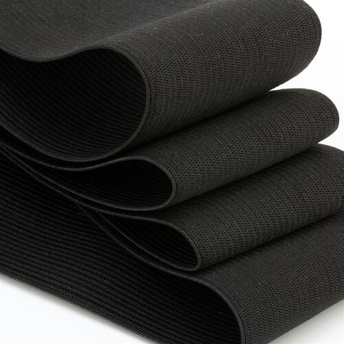 Width 15mm-60mm White Black Wide Elastic Band Flat Spandex B