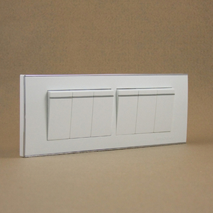 联峰 联冠118六开控 118大盒六位控开关 六联控开关开