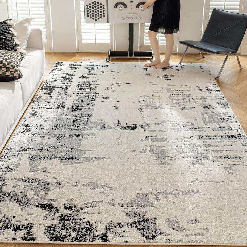 高级意式地毯客厅新款卧室沙发地垫轻奢茶几免洗黑白防水可擦复古,鲜花速递/花卉仿真/绿植园艺,割草机/草坪机,淘宝优惠券,粉丝福利购,淘宝优惠卷