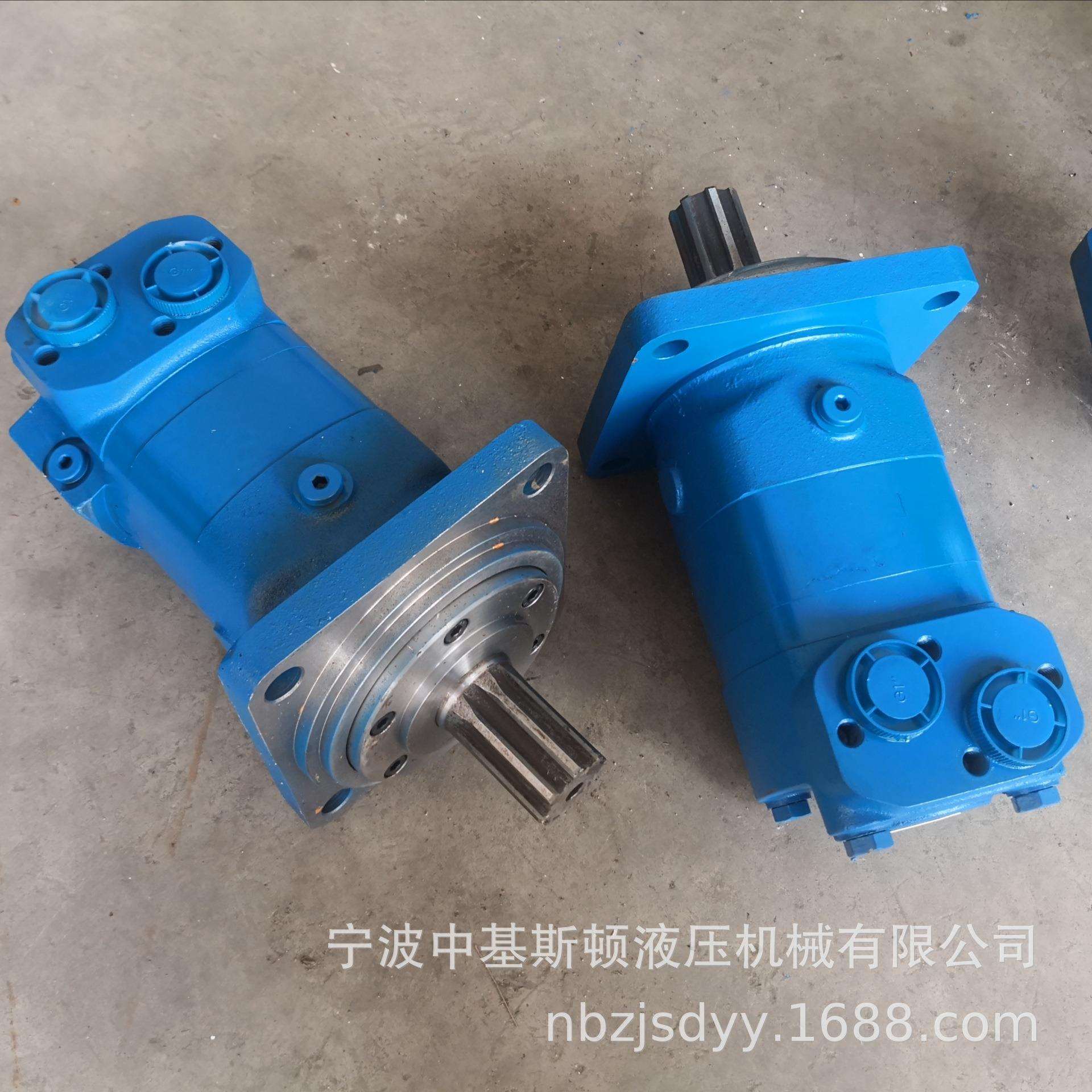 J6K-490 620-1095光伏打桩机钻孔动力头摆线液压马达OMV-500 8Y