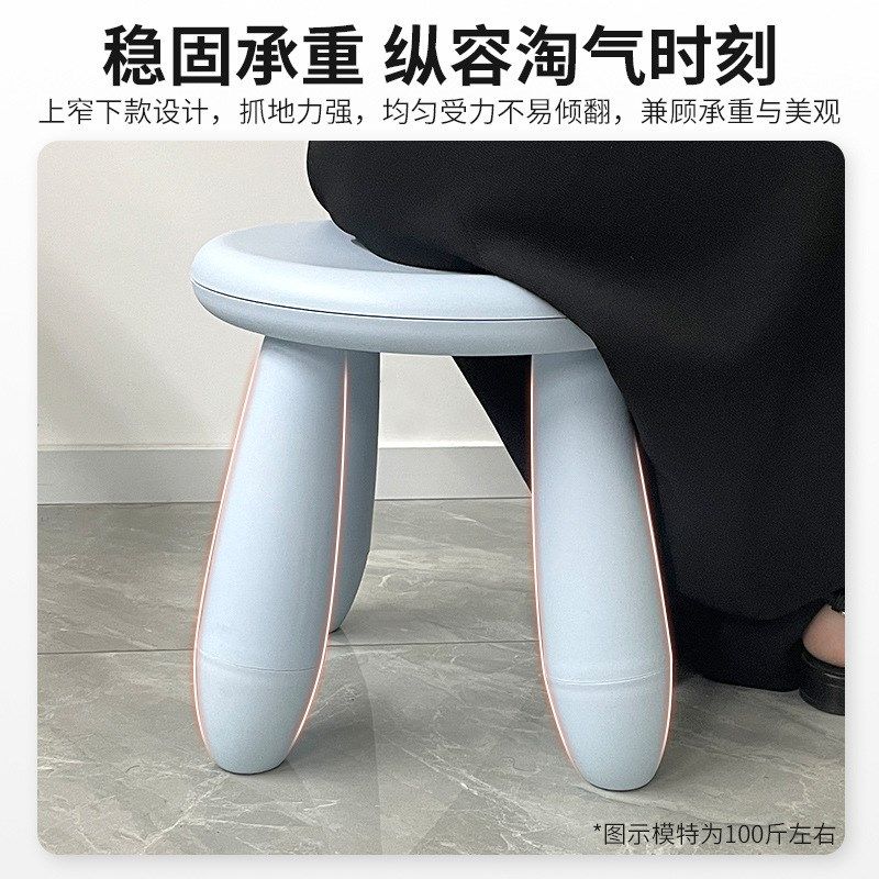 小家用儿童小板凳圆凳客厅沙发凳塑料矮凳卡通大人可坐换鞋凳,收纳整理,收纳凳,淘宝优惠券,粉丝福利购,淘宝优惠卷