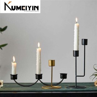 -nordic candlelight dinner prop candlestick candle holder