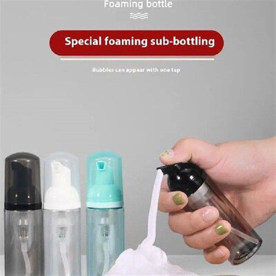 Foaming Pump Bottle Facial Cleanser Portable Plastic Foam