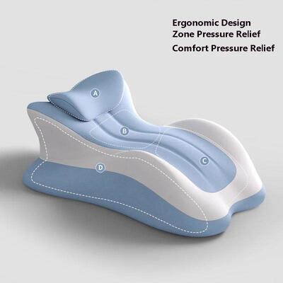 Memory Foam Pillow Ergonomic Support Neck Leg Rest Reading P