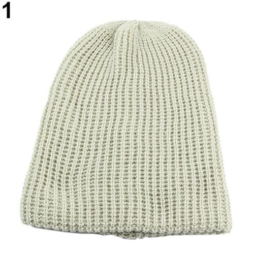 Men Winter Knitting Baggy Cap Newest Casual Warm Keeper Bean