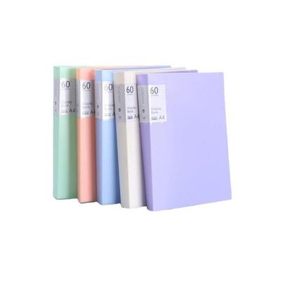 a4 display book文件夹 clear file transparent folder document