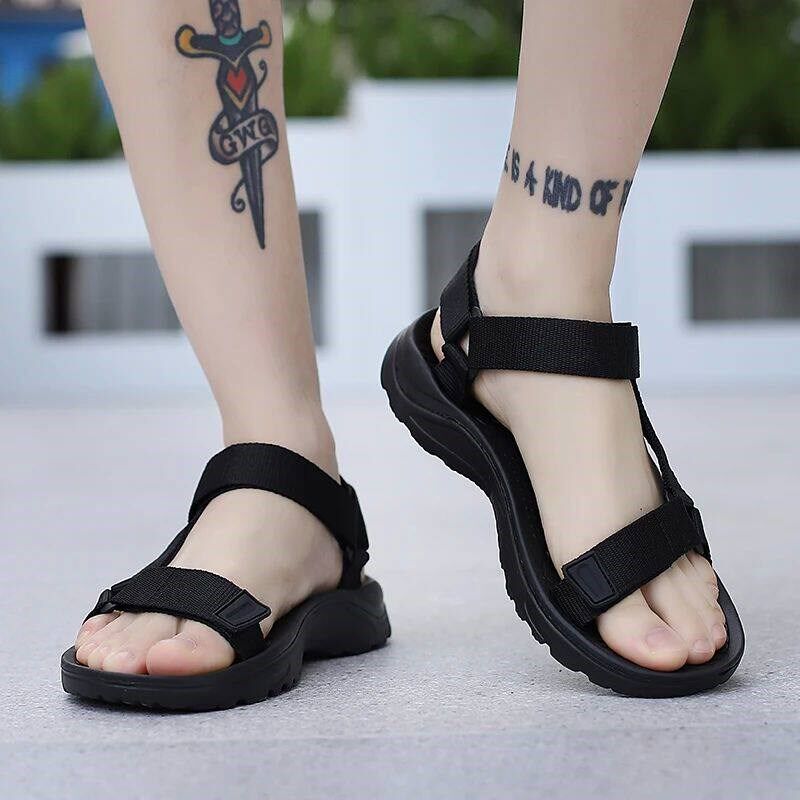 2023 Mens Sandals Simple Casual Summer Shoes Light Comforta - 实物图