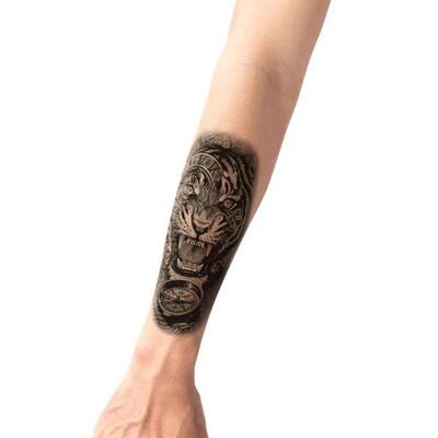 20PcsSet,Water Transfer Decals Waterproof Temporary Fake Tat