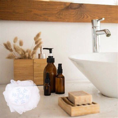 Baby Loofah Bath Sponge Ball Sponges Cute Xmas Style