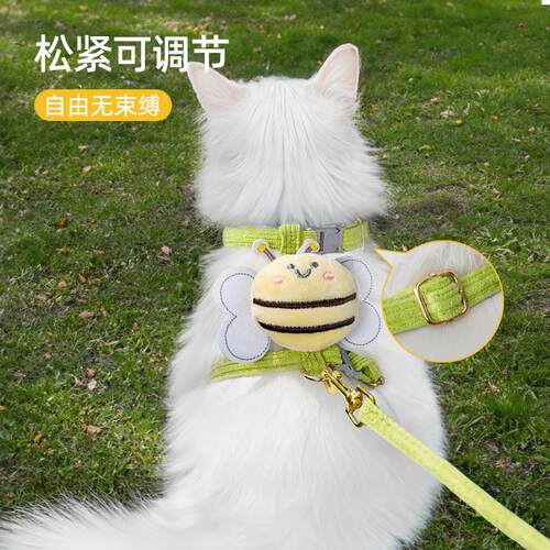 Cat Leash Anti-break-free Out Special Cat Vest Chest Strap S