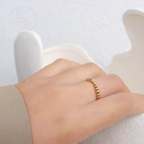 。Rice ball ring female simple elastic elastic elastic wire