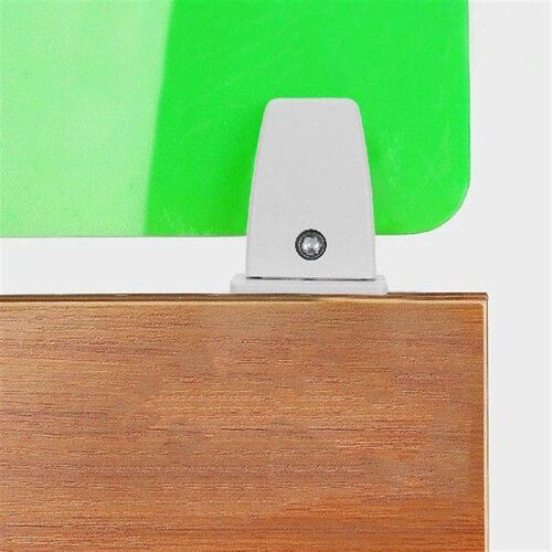 2 Pcs Bezel Retaining Clip Screen Partition Desktop Clamp