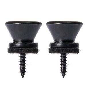 2Pcs Metal Guitar Strap Locks Guitar Strap Buttons Guitar