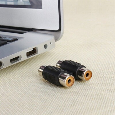 2018 Female to Female Coupler Plug Single Row RCA Audio Vid