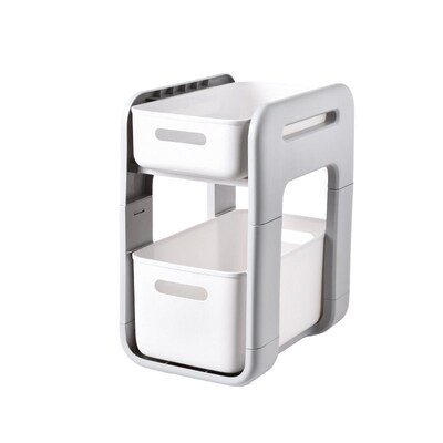 Kitchen Storage Rack Floor-mounted Multi-layer Tuck Storage