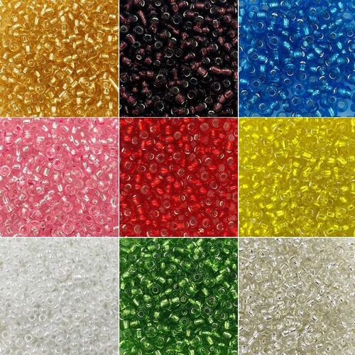 1200pcs 2mm Handmade Rice Beads Embroidered Children Toys Gi