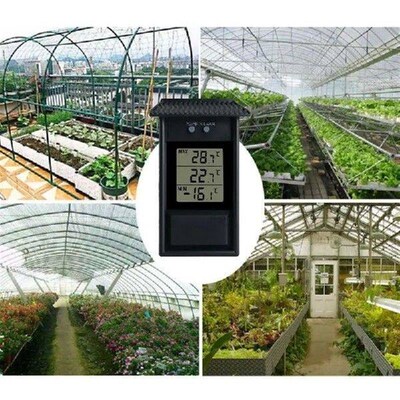 Greenhouse Temperature Gauge And Humidity Temperature And