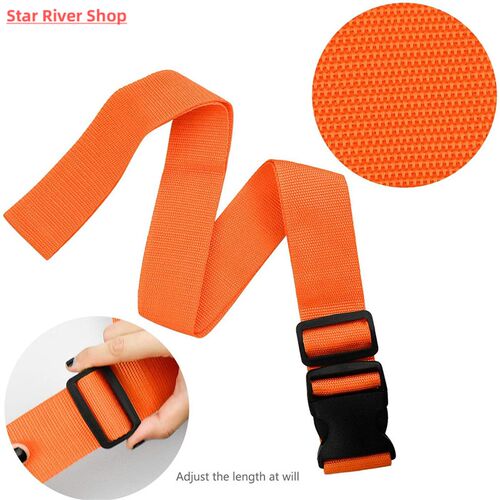 Adjustable Nylon Lock Travel Luggage Straps Belt Protective