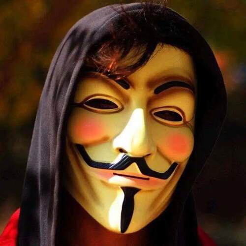 1Pc Halloween Masks V for Vendetta Mask Anonymous Guy Fawkes