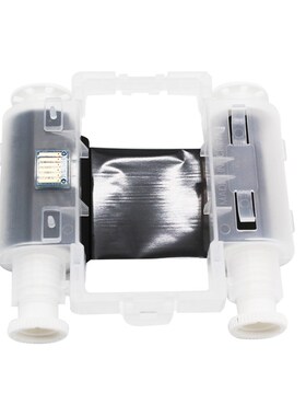 硕方线号机TP2000热缩管打印机色带TP-R53BK/WT白黑色树脂基碳带