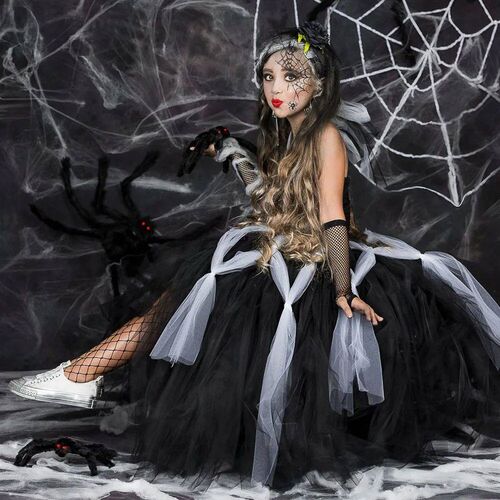 New Halloween Carnival Party Girls Witch Costume Fancy